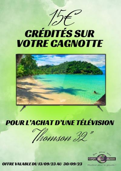 Affiche promo tele thomson
